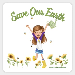 Save Our Earth Design Magnet